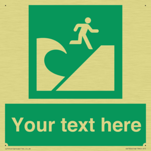 Custom Safe Condition Tsunami evacuation area